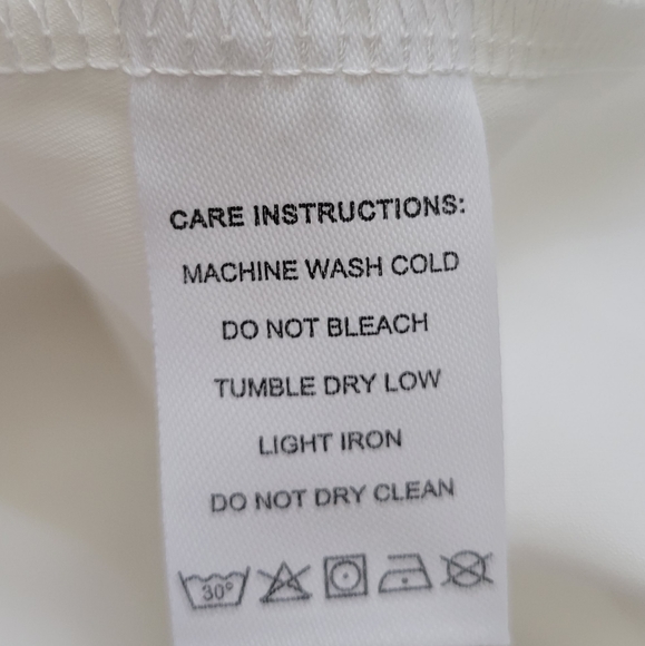 NWT White Oversized Peasant Lace Flowy Boho Cottage Core Dress Size Medium Large - Picture 8 of 11